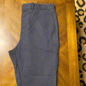 Baldwin Kansas City navy stretch chino. 36 X 32. Excellent Condition.